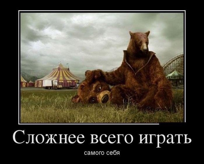 Заряд позитива в демотиваторах
