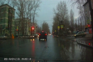 Жесткая авария не перекрестке
