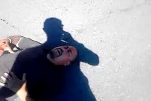 Автор видео отбился от нападавших
