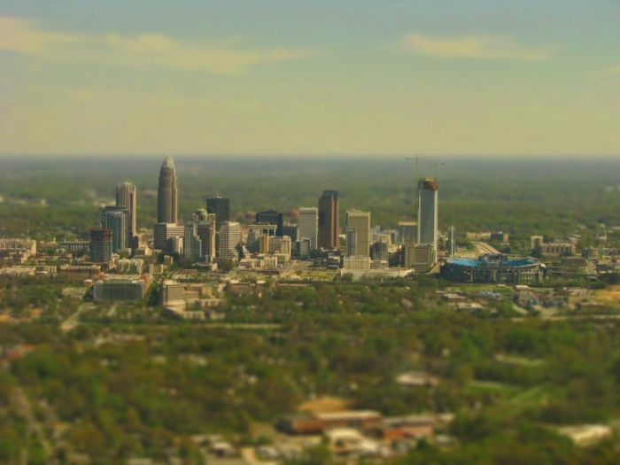 Tilt-Shift фотографии