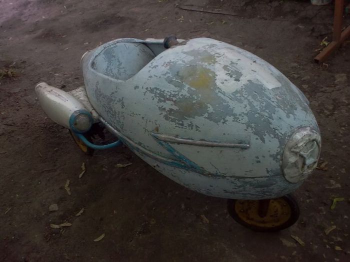 Восстановление детской машины Стрела