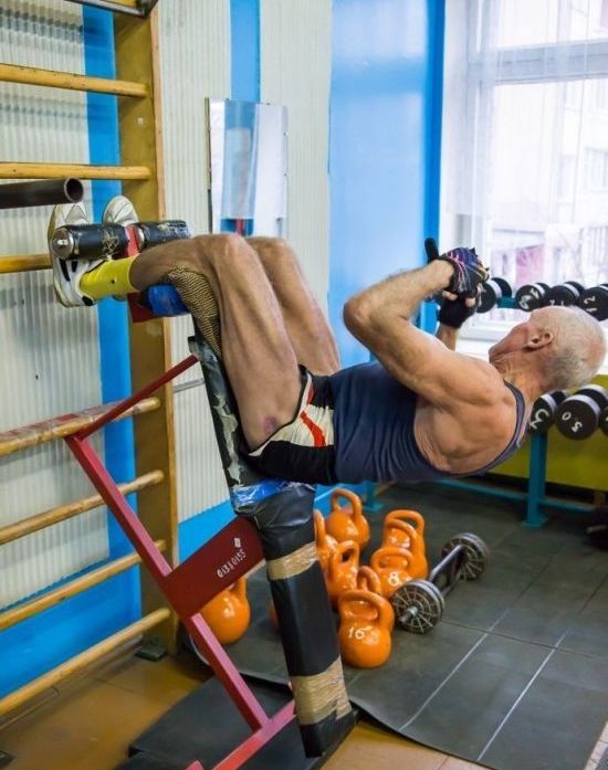 Самый спортивный пенсионер Белоруссии