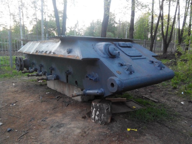 Восстановление танка Т-34