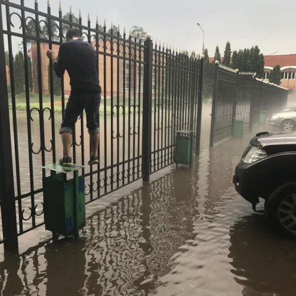 На улицах города всегда нужно быть начеку (17 фото)