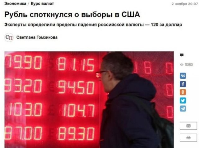 Пользователи вновь шутят над российским рублем (15 фото)
