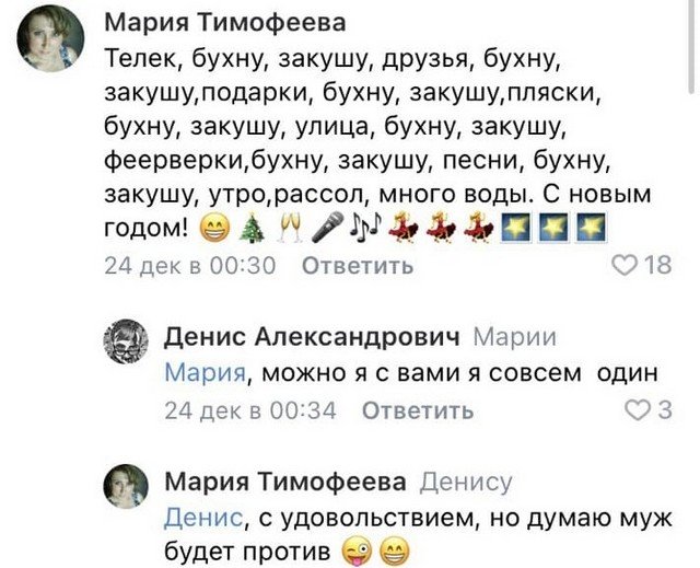 Пользователи Сети рассказали, как будут отмечать Новый год (13 фото)