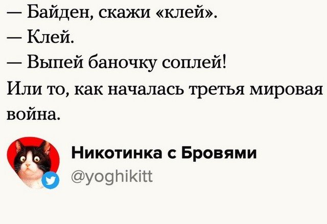 Шутки от пользователей Сети на ответ Владимира Путина Джо (14 фото)