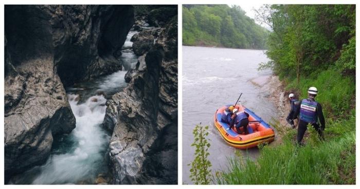 Горная река смыла туристов из Астрахани и Ставрополя (5 фото)