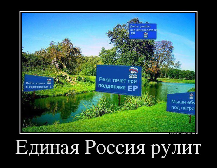 Единая Россия рулит