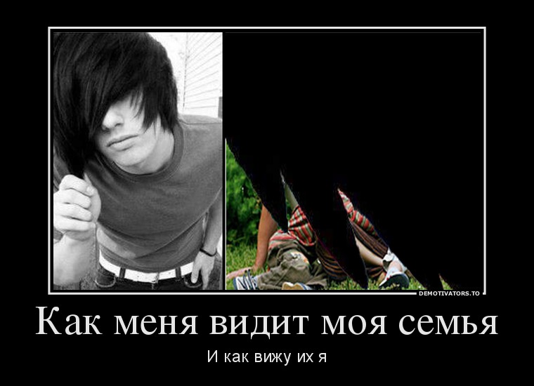 Как меня видит моя семья