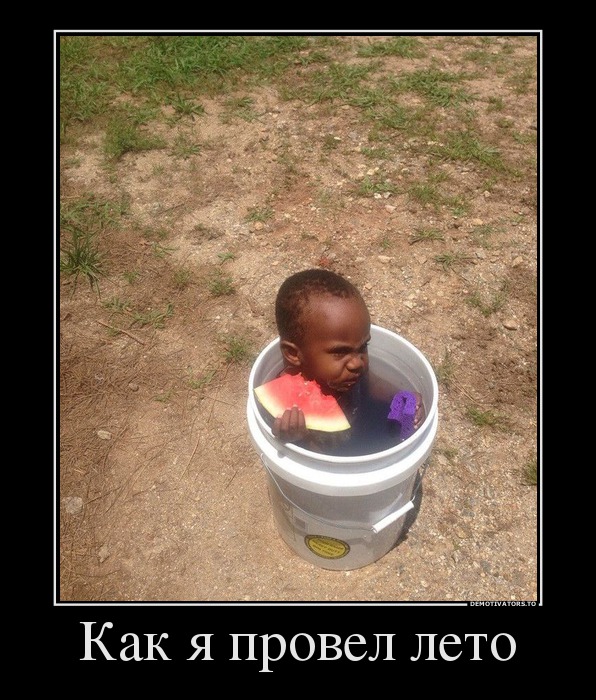 Как я провел лето