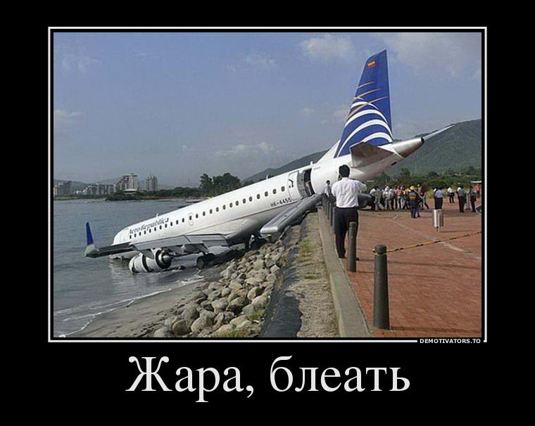 Жара, блеать
