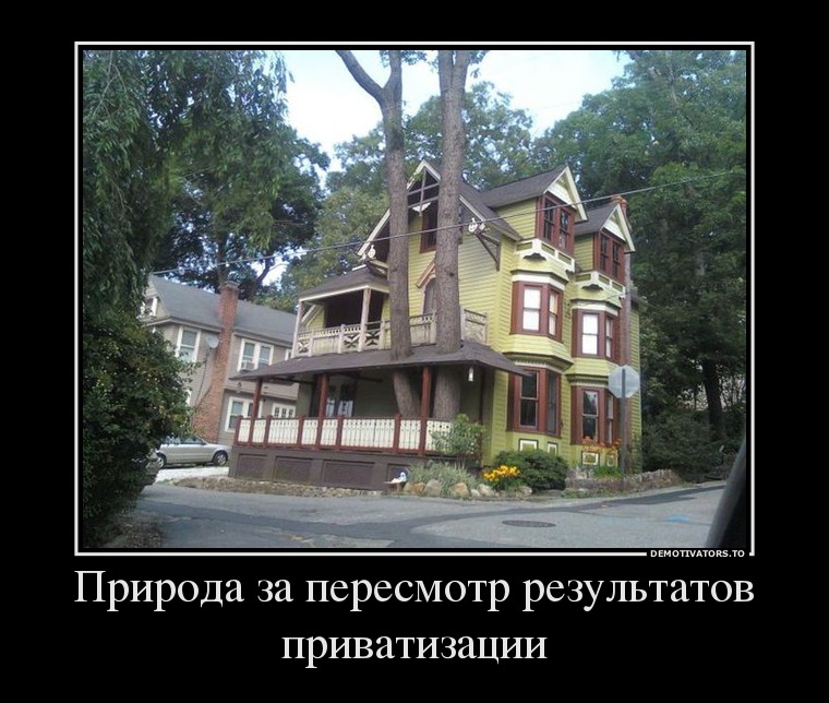 Природа за пересмотр результатов приватизации