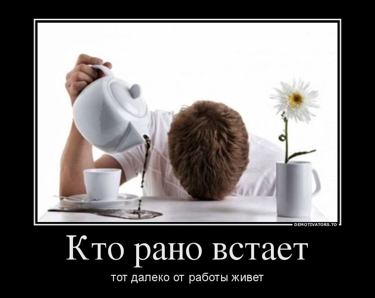 Кто рано встает