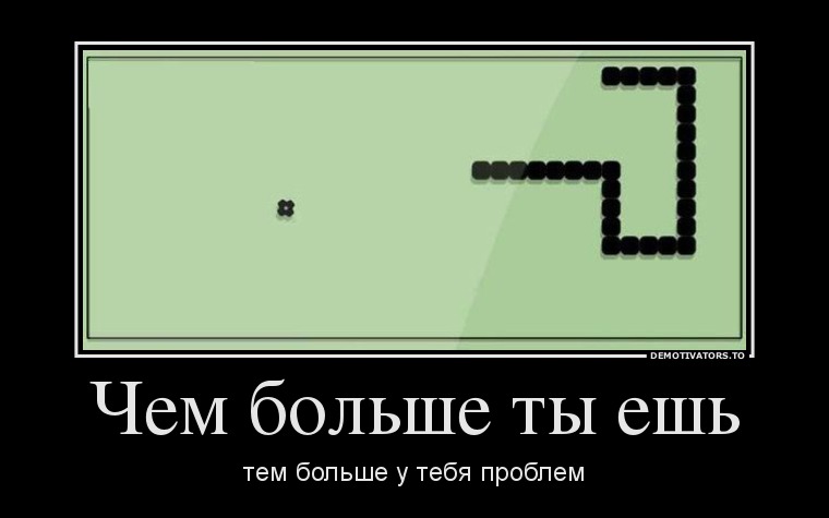 Чем больше ты ешь