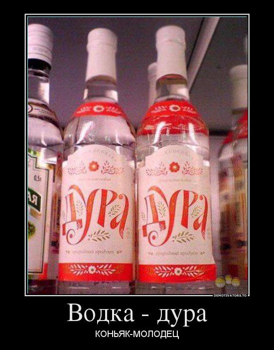 Водка - дура