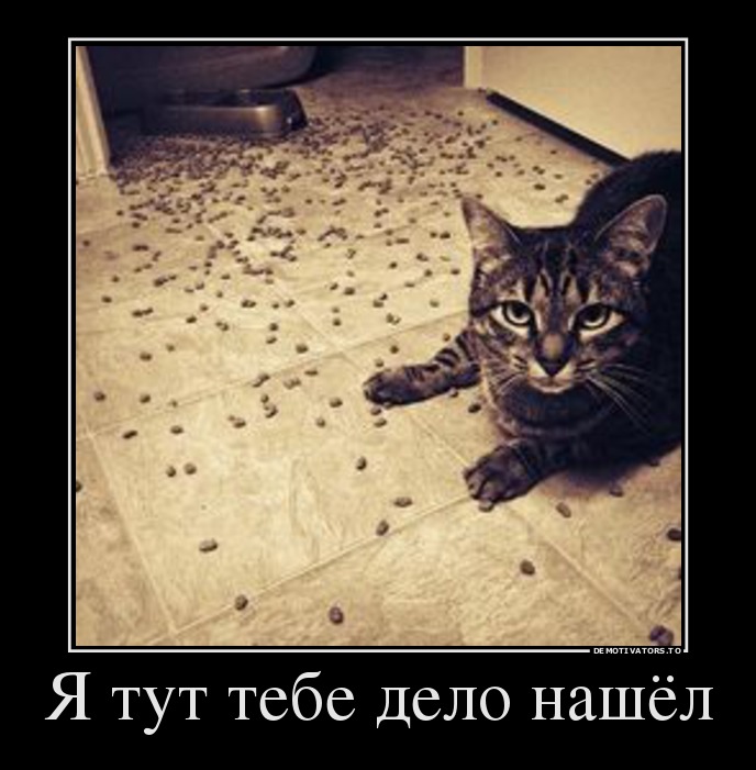 Я тут тебе дело нашёл