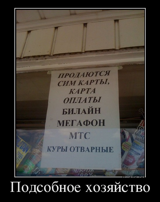 Подсобное хозяйство