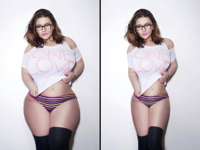 Зачетный троллинг моделей Plus Size от активистов проекта Thinner Beauty