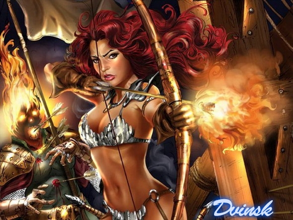 Fantasy girls №2 (33 картинки)