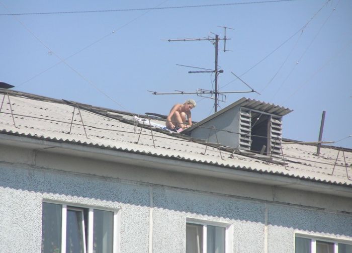 Когда нет денег на солярий (5 фото)